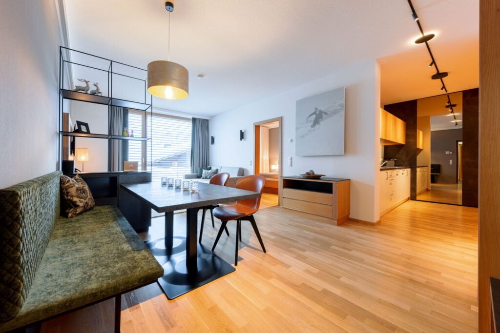 Wohnzimmer Appartement Schneeglöckle