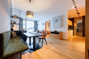Wohnzimmer Appartement Schneeglöckle